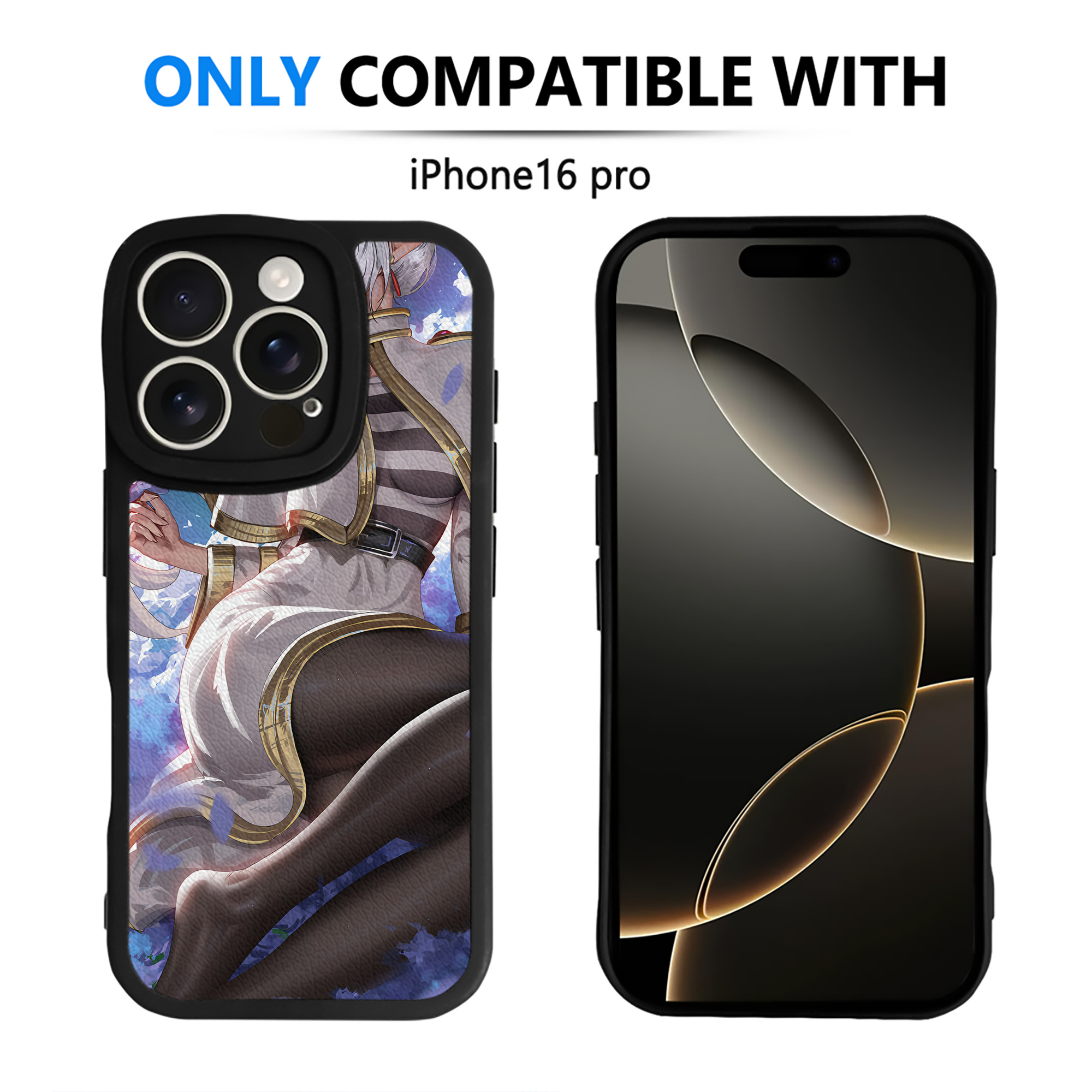 （画像用） 葬送のフリーレン Frieren 【iPhone 16シリーズ対応】シリコンスマホケース（レザー調） 材質：シリコン